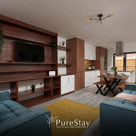 Stunning 5 Bed Manchester House With Parking By Purestay Short Lets & Serviced Accommodation Exterior foto