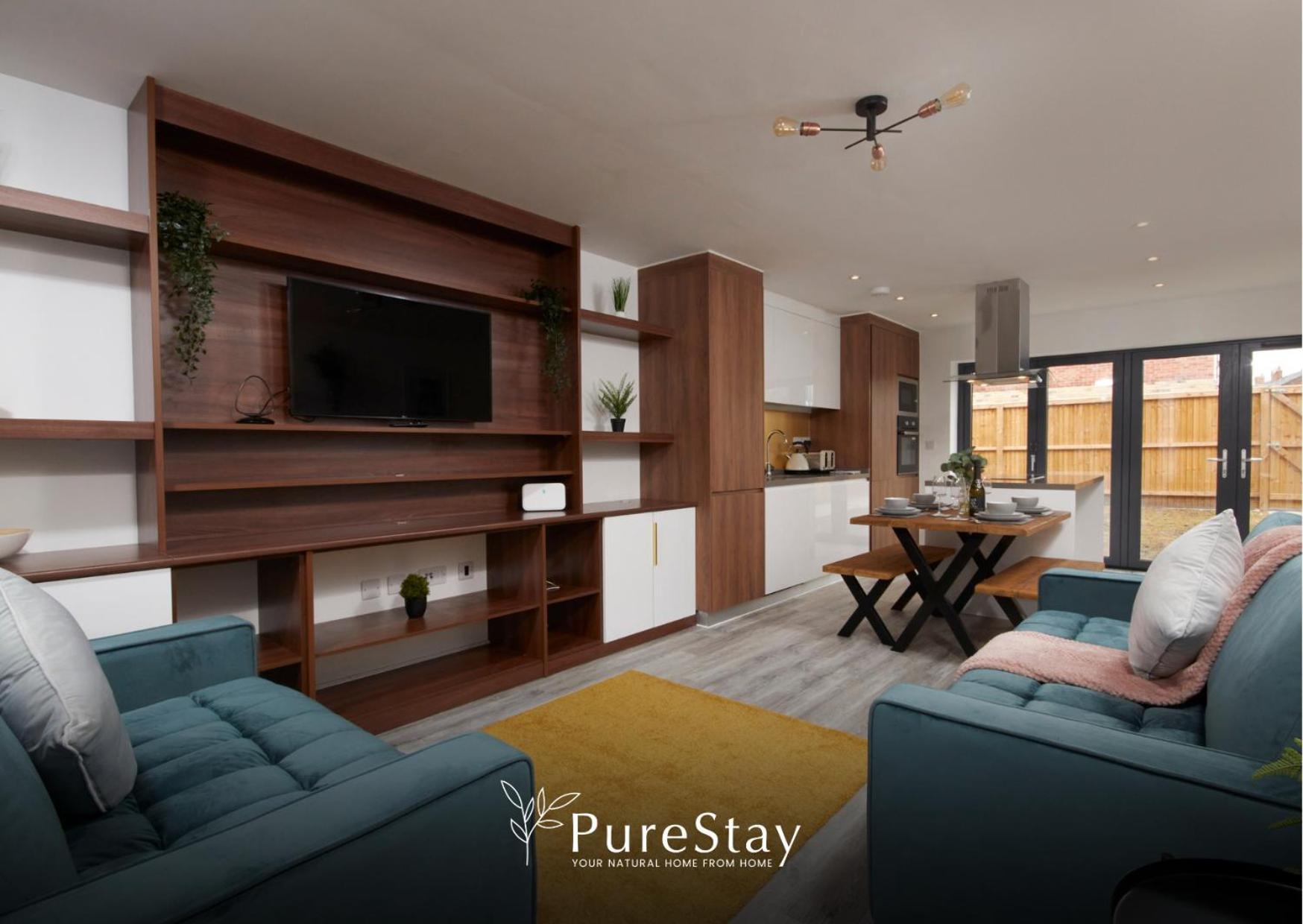 Stunning 5 Bed Manchester House With Parking By Purestay Short Lets & Serviced Accommodation Exterior foto